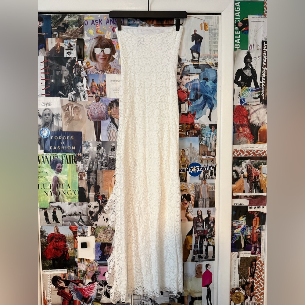 Tiger Mist White Lace Maxi Dress - Picture 2 of 3